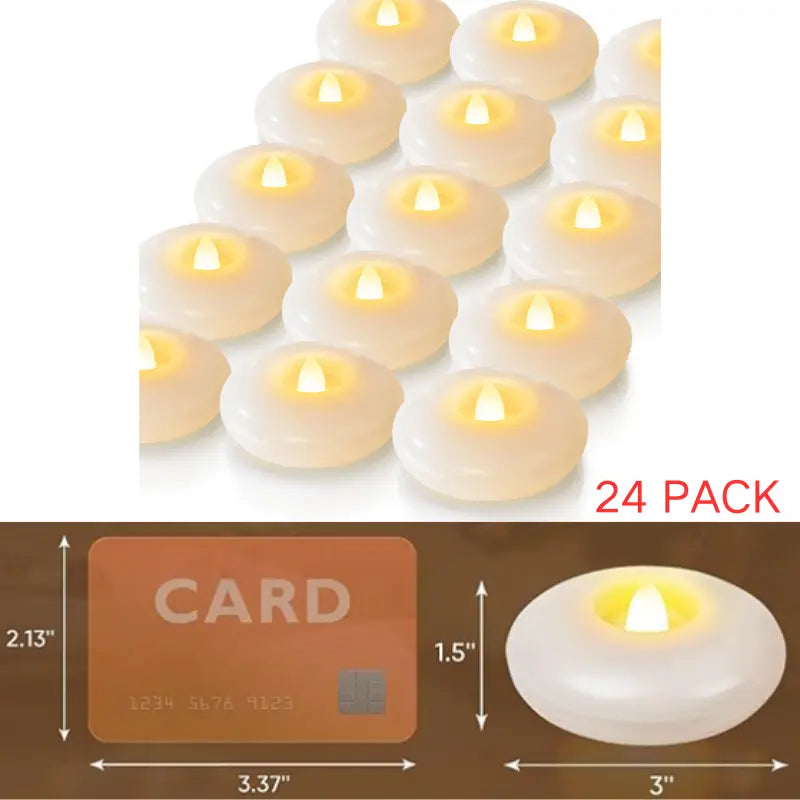 24 pack LED floating candles