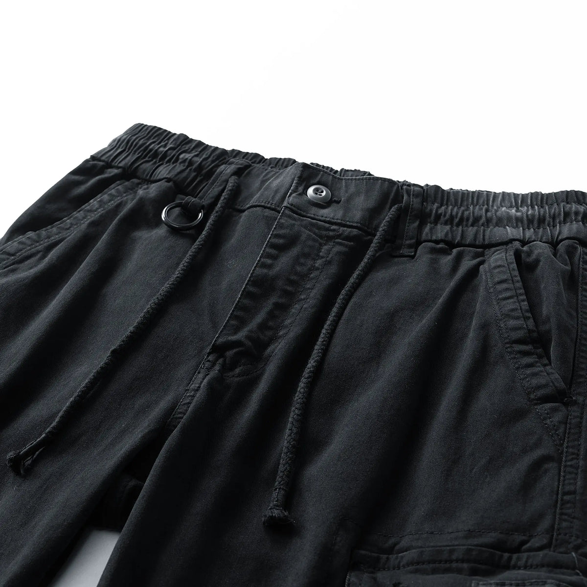 Elastic Waist and Drawstring Detail