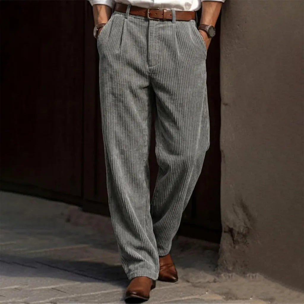 Men's Corduroy Trousers – Autumn/Winter 2026