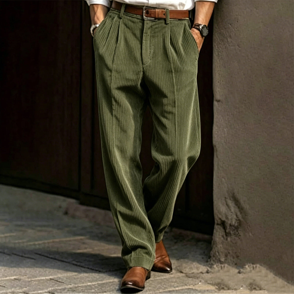 Men's Corduroy Trousers – Autumn/Winter 2026