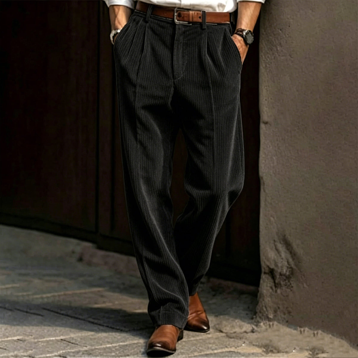 Men's Corduroy Trousers – Autumn/Winter 2026
