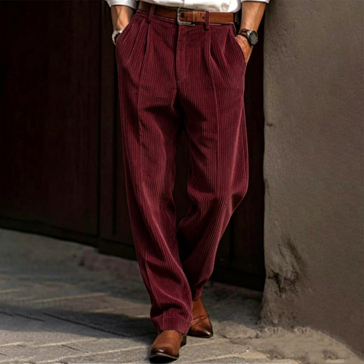 Men's Corduroy Trousers – Autumn/Winter 2026