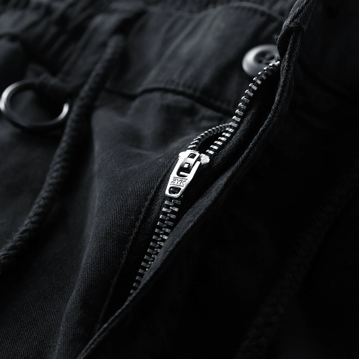 Men's Work Pants Zipper Detail